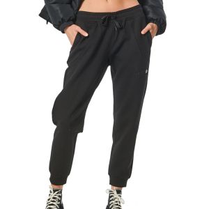 Body Action Trend Women's Cuffed Pants 021341-01-Black