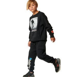 Body Action Boy's Jogging Pants 024405-01-BLACK