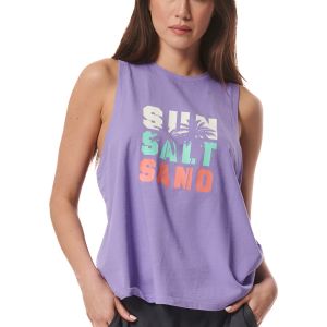 Body Action Enjyme Wash Oversized Women's Tank