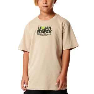 Body Action Graphic Short Sleeve T-Shirt 054504-01-TaupeGrey