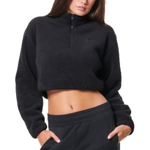 body-action-half-zip-sherpa-women-s-long-sleeve-fleece-top-061431-01-black