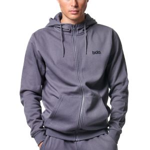 Body Action Fleece Full-Zip Men's Jacket 073419-01-PearlGrey