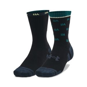 Under Armour Performance Cotton Mid-Crew Socks x 2