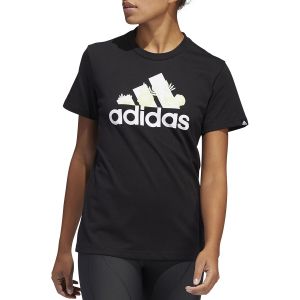 adidas Superher Floral Graphic Logo Women's T-Shirt HE4925