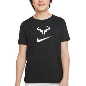 NikeCourt Dri-FIT Rafa Big Kids' Tennis T-Shirt DM9187-010