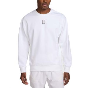 NikeCourt Heritage Dri-FIT Men's Fleece Crew FZ7520-100