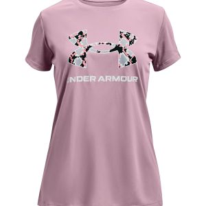 Under Armour Girl's Tech Big Logo Short Sleeve