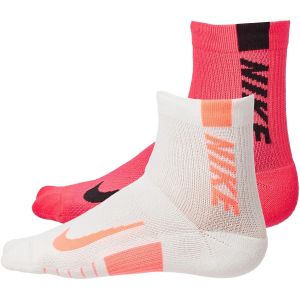 Nike Multiplier Running Ankle Socks x 2