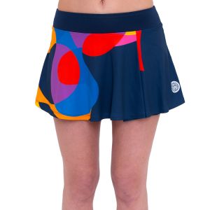 Bidi Badu Twiggy Printed Wavy Women's Tennis Skort W1390010-DBLMX