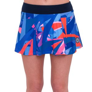 Bidi Badu Spike Printed Wavy Women's Tennis Skort W2390012-DBLBL