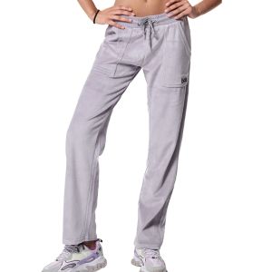 Body Action Basic Women's Velour Pants