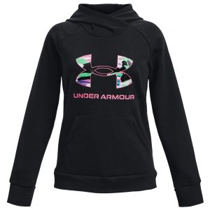 Under Armour Rival Fleece Big Logo Girl's Hoodie 1373127-001